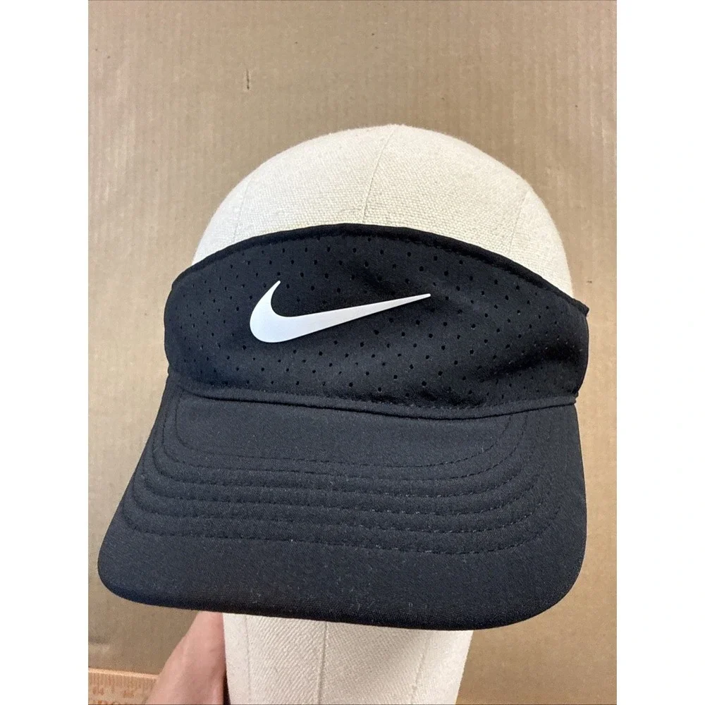 Nike Dri-FIT ADV Ace Visor Black M/L Polyester Logo